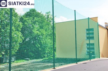 Siatki Pisz - Piłkochwyty na boisko piłkarskie - piłka nożna dla terenów Miasta Pisz